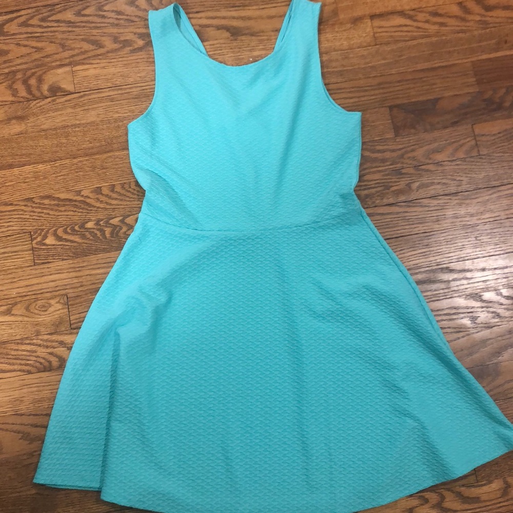 Aqua dress